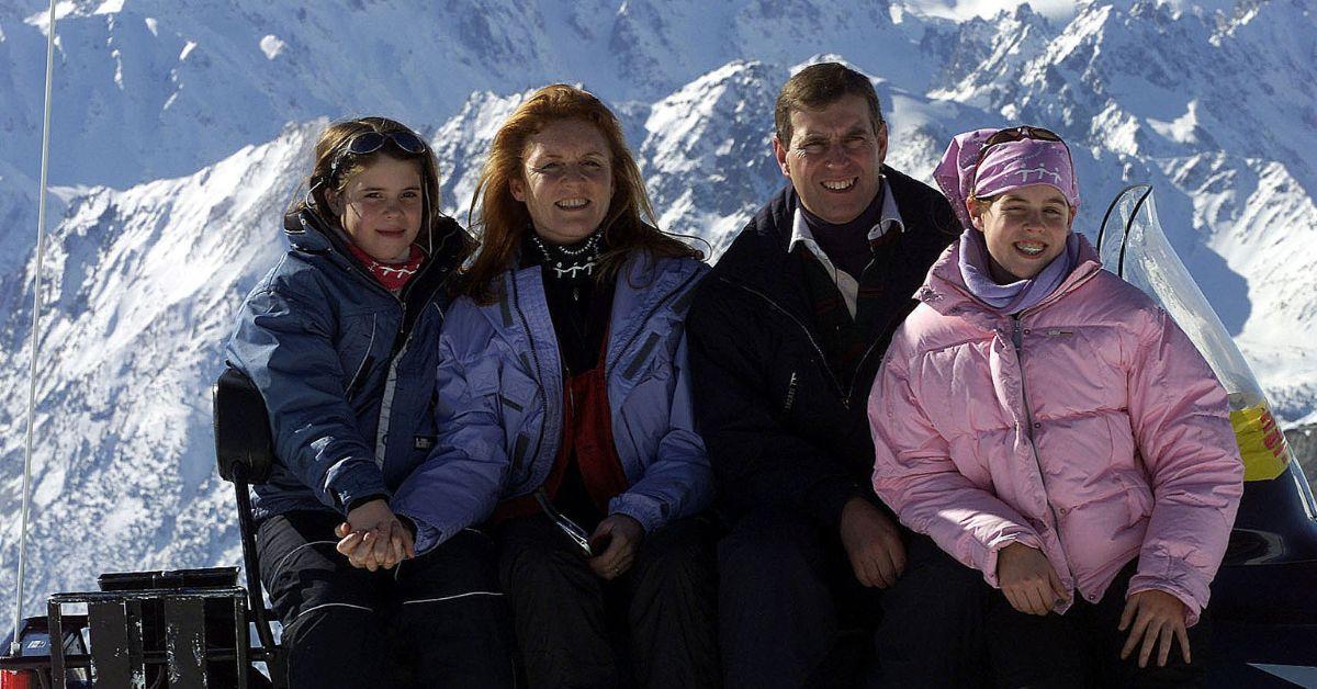 Photo of former Prince Andrew and Sarah Ferguson