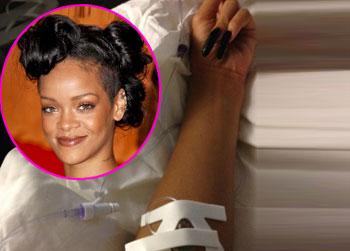 //pp rihanna hospital