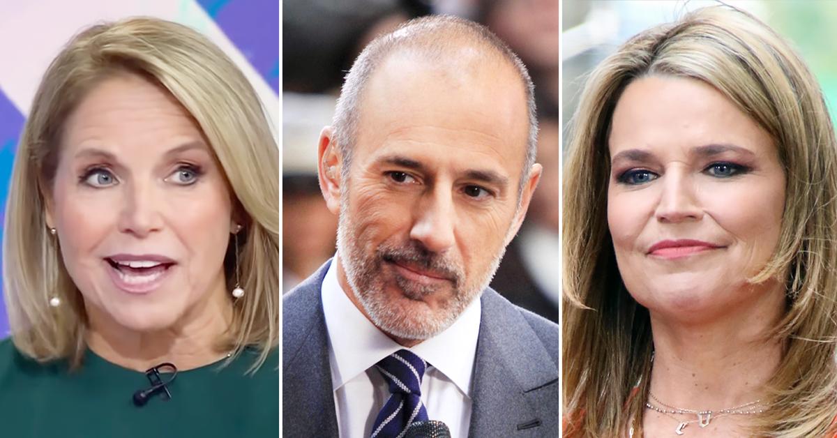 katie couric matt lauer disgusting reckless today interview book memoir savannah guthrie r