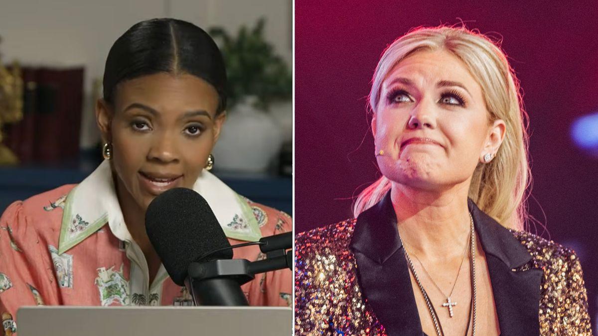 Photo of Candace Owens and Erika Kirk