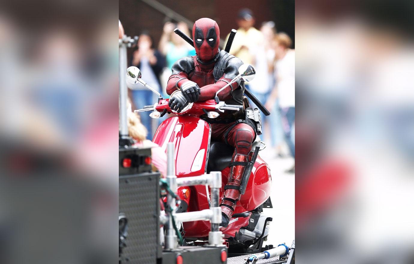 //deadpool death stunt driver accident ryan reynolds