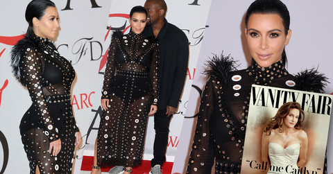 Kim Kardashian Caitlyn Jenner Vanity Fair