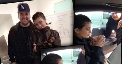 Rob Kardashian Kylie Jenner Reconcile Snapchat