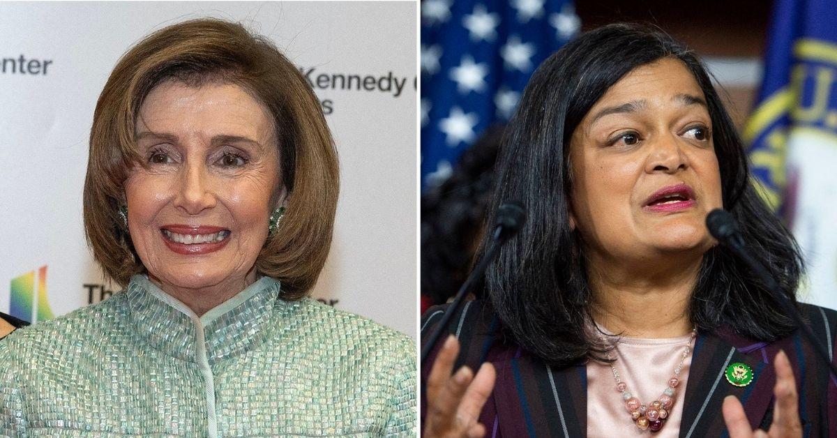 nancy pelosi daughter slam squad pramila jayapal hamas remarks