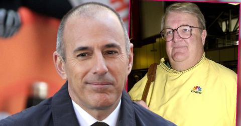 Matt Lauer with Smirk Inset of Bill Bolster of CNBC