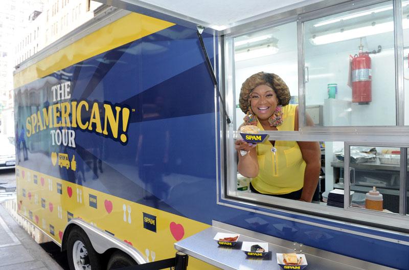 //national spamericantm food truck tour  HR