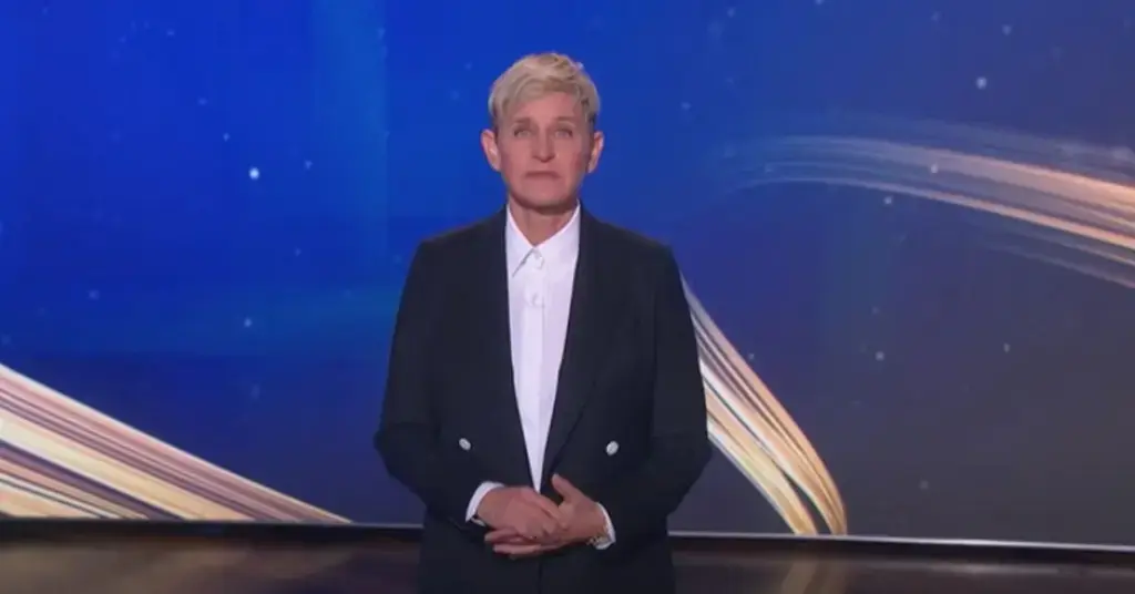 ellen degeneres causing car wreck running stop sign serious injuries