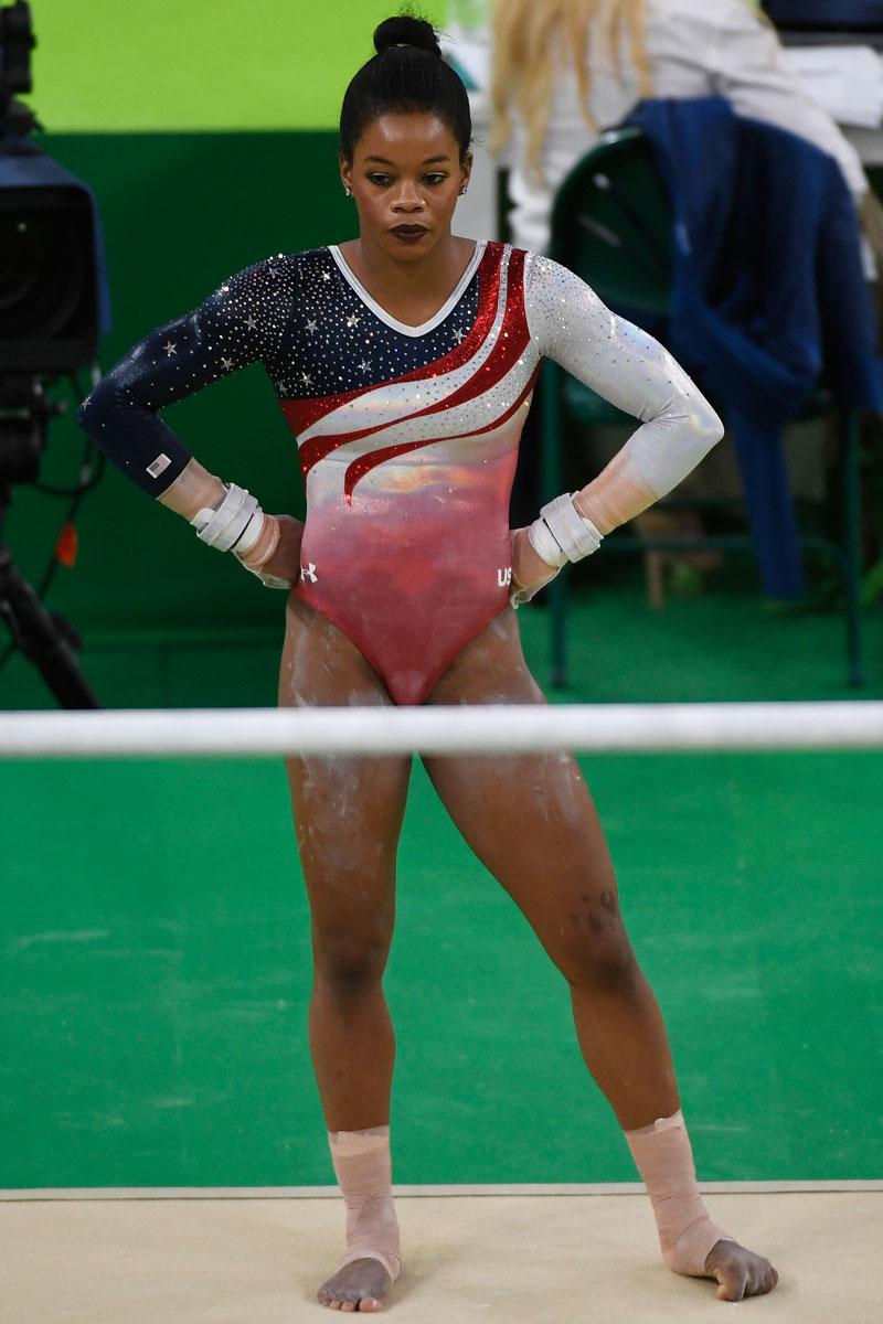 gabby douglas bad attitude olympics gymnastics