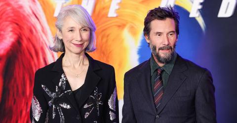 Photo of Keanu Reeves and Alexandra Grant