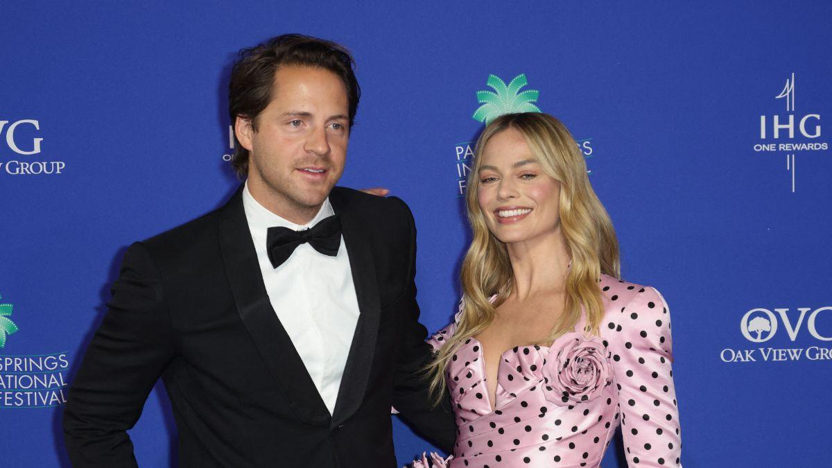 Photo of Margot Robbie and Tom Ackerley