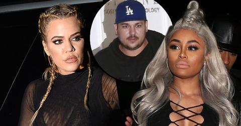 Khloe Kardashian Blac Chyna Fight Over Rob Kardashian