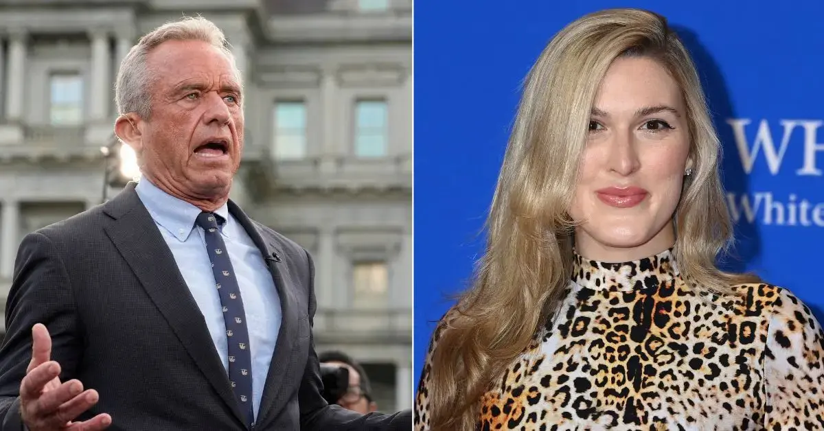 Split photo of Robert F. Kennedy Jr., Olivia Nuzzi