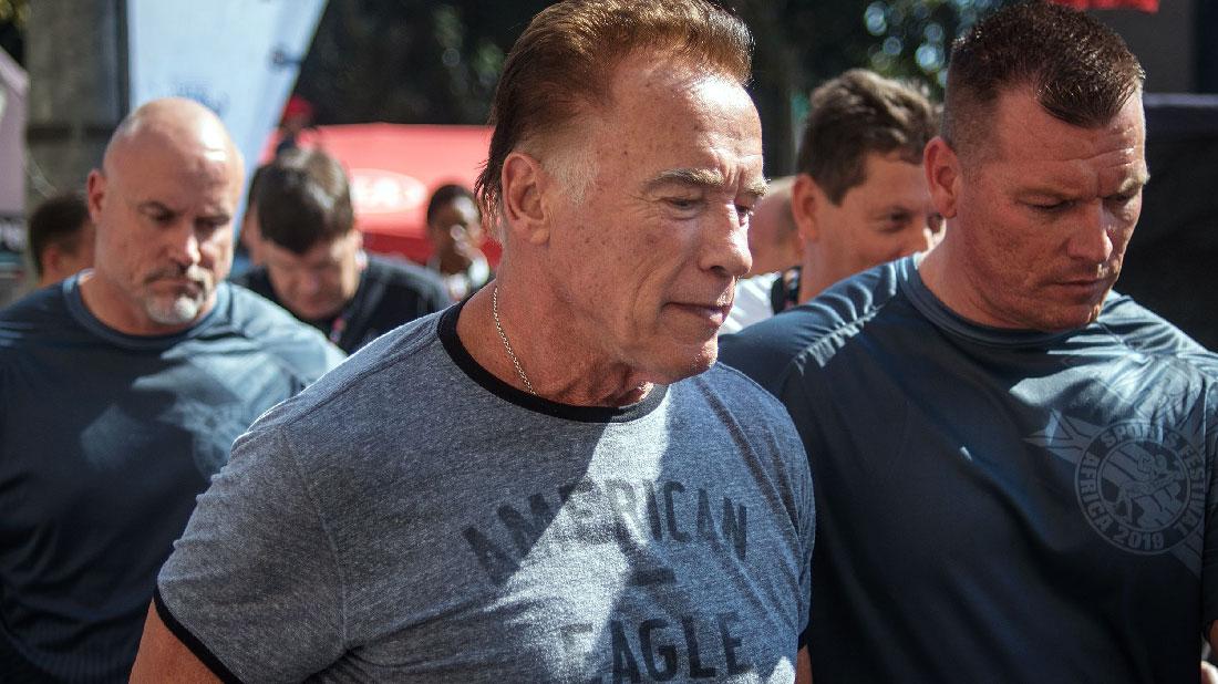 Arnold Schwarzenegger Gets Violently Kicked To Ground