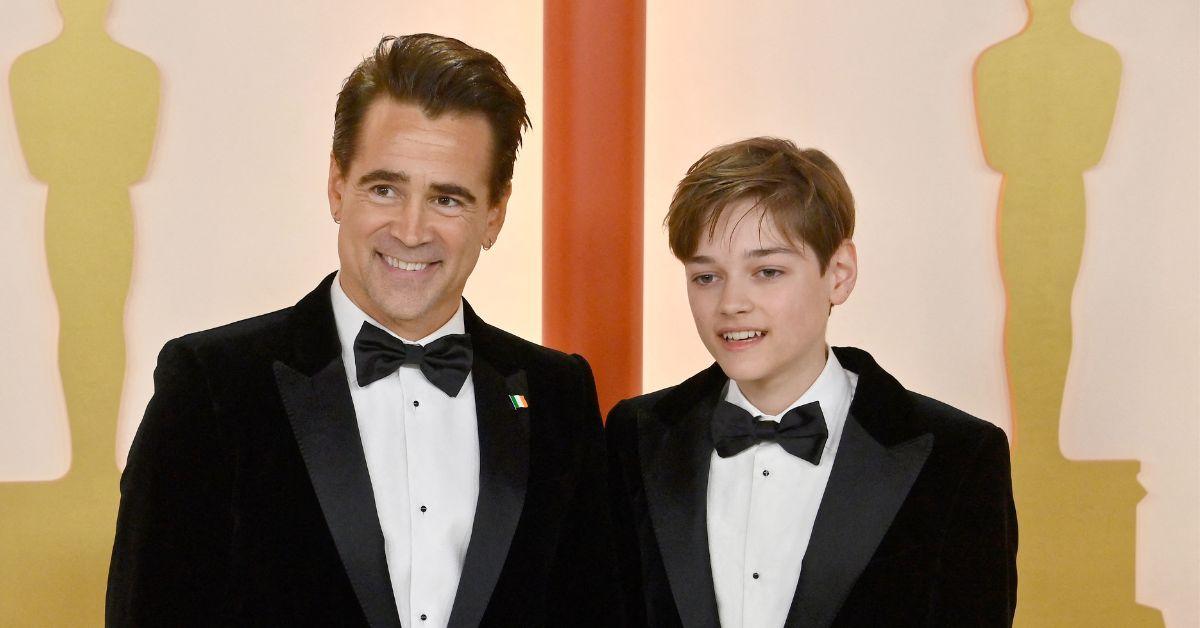 colin farrell tears up discussing son james life angelman syndrome