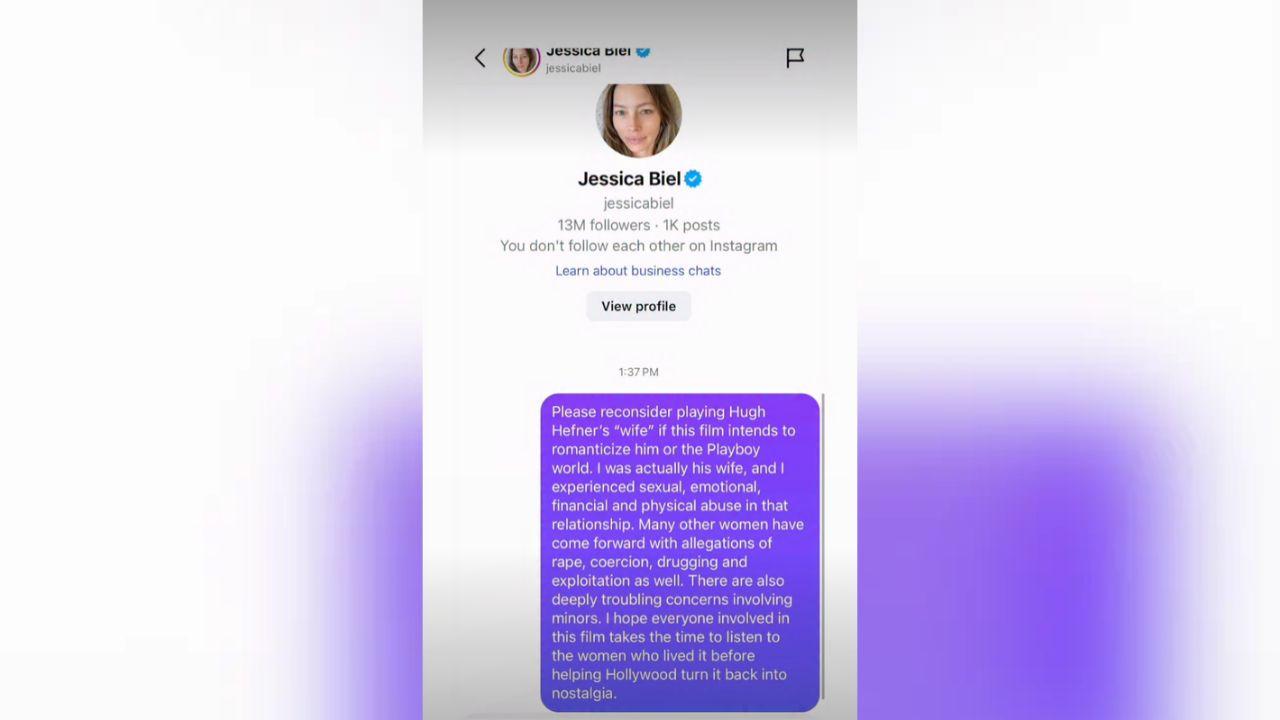 Harris messaged Biel her concerns.