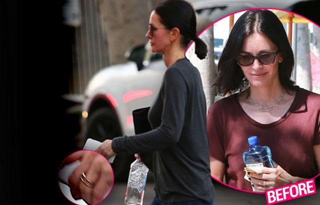 //courteney cox johnny mcdaid breakup engagement ring pp