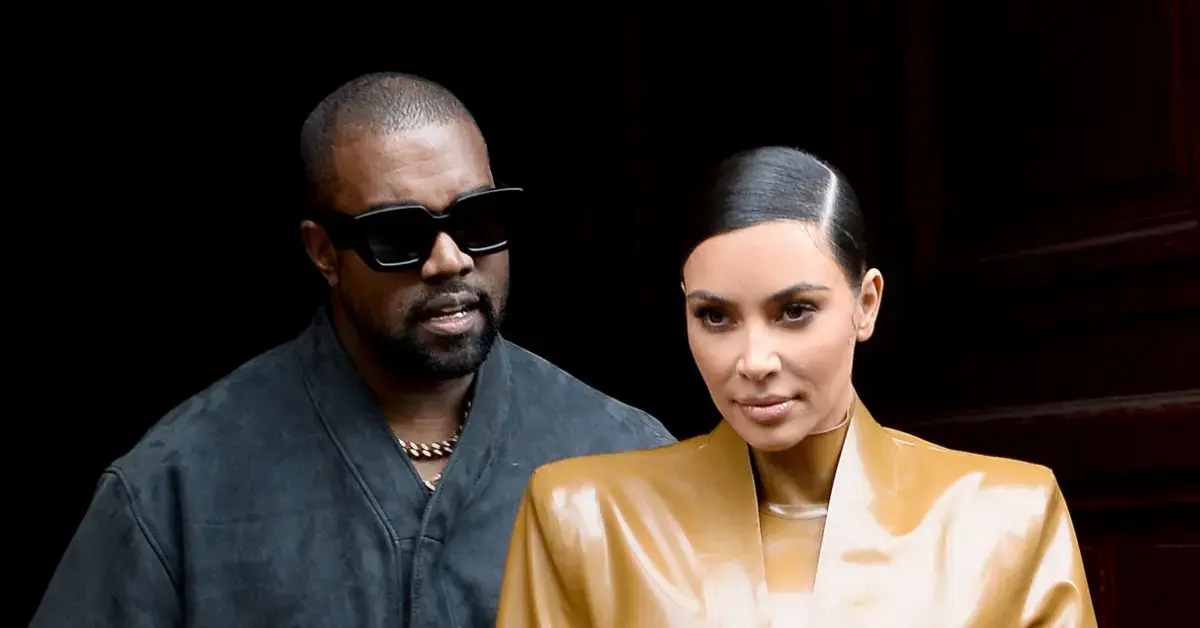 Photo of Kanye West, Kim Kardashian
