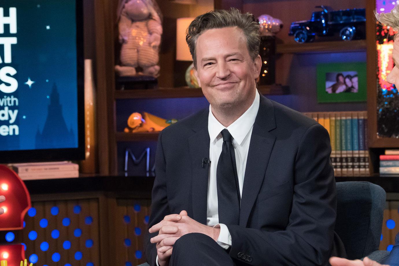 WATCH WHAT HAPPENS LIVE WITH ANDY COHEN with Matthew Perry as a guest star.