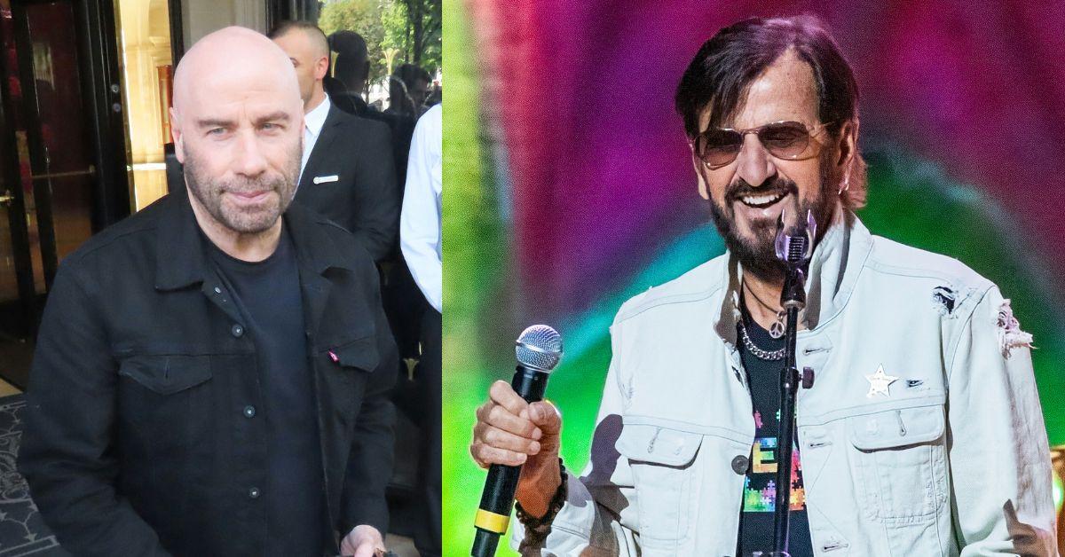 Photo of John Travolta, Ringo Starr