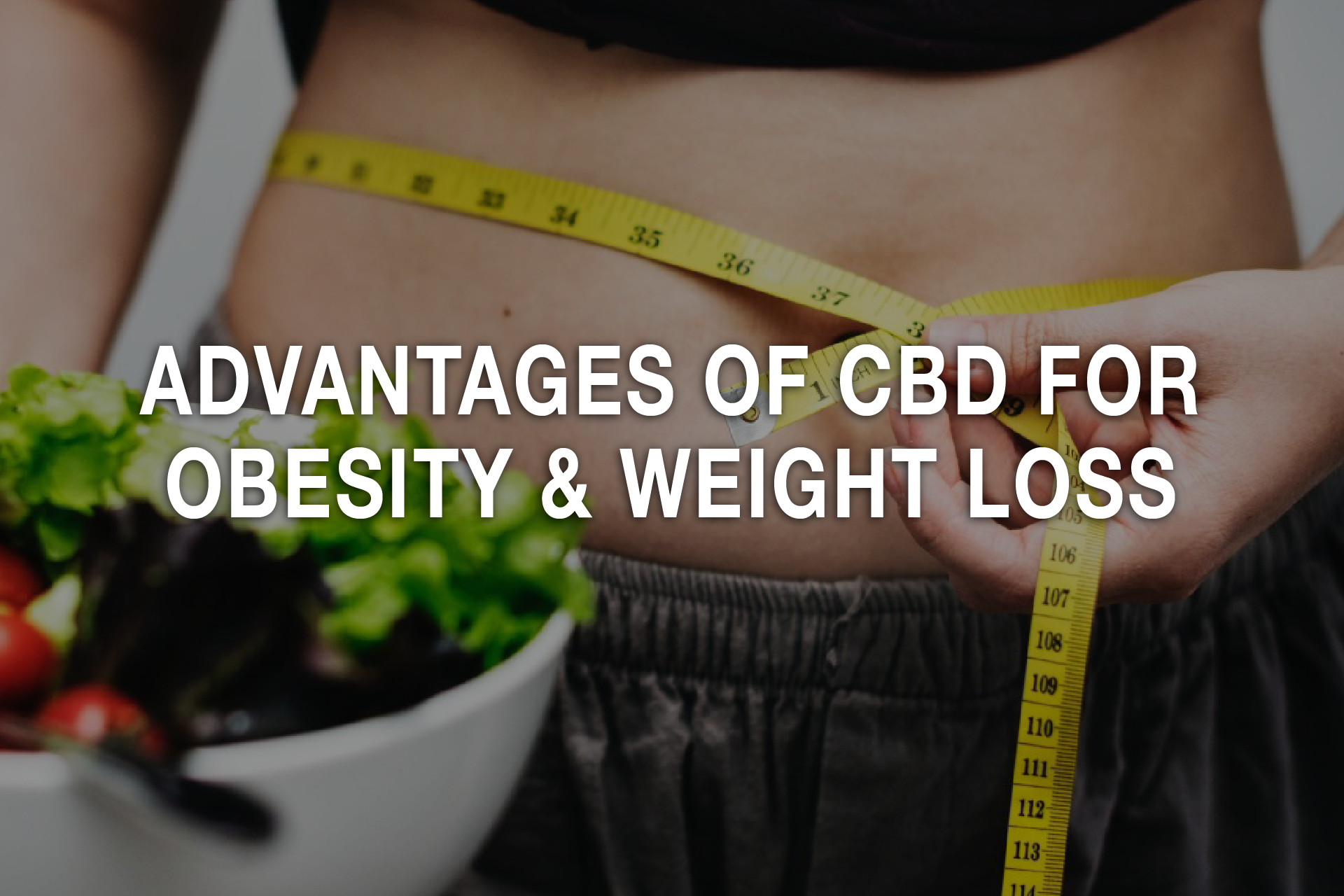 Advantages Of CBD Oil On Weight Loss And Obesity