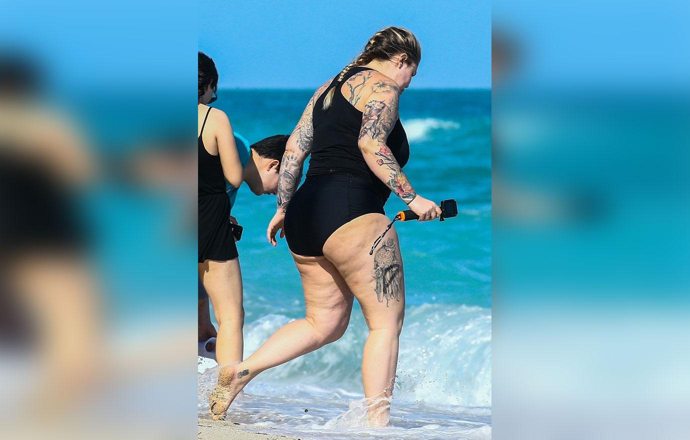 Kailyn Lowry Beach Baby Lux