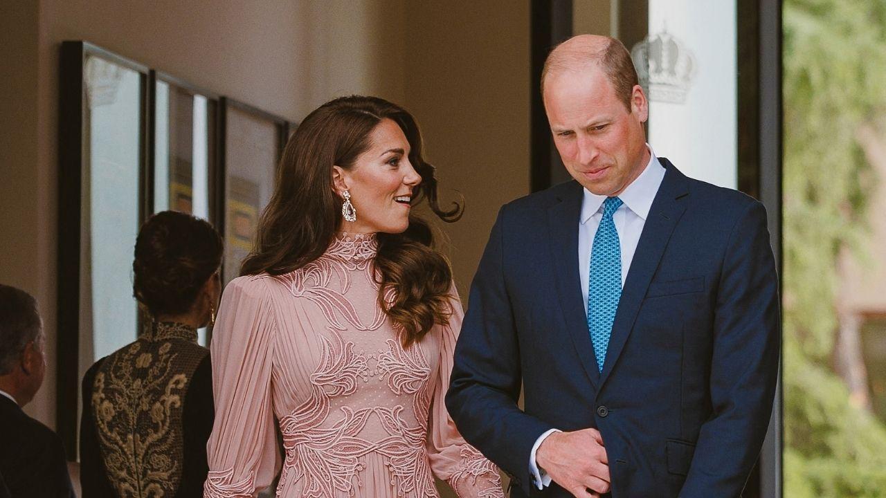 Photo of Prince William and Princess Catherine.