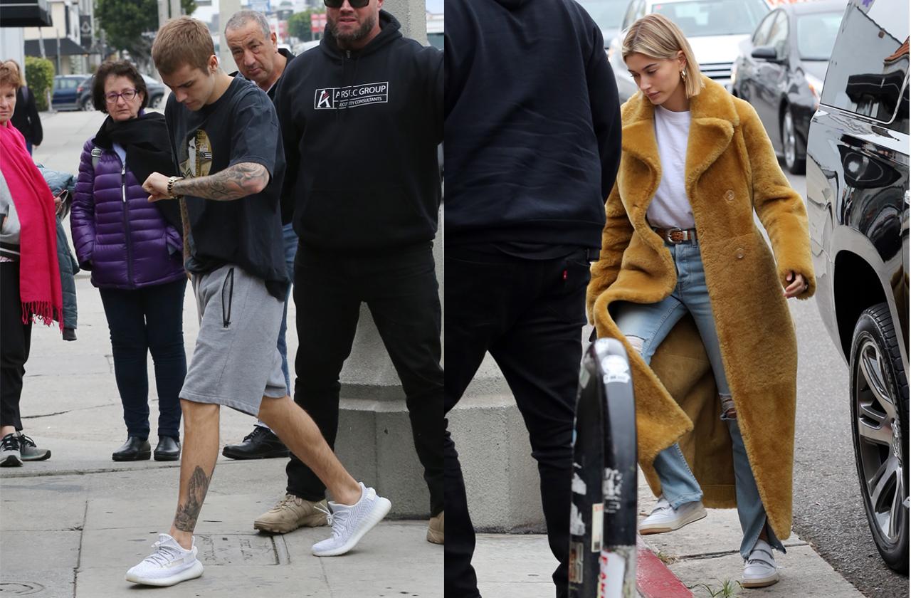 Justin Bieber and Hailey Baldwin catch up over lunch