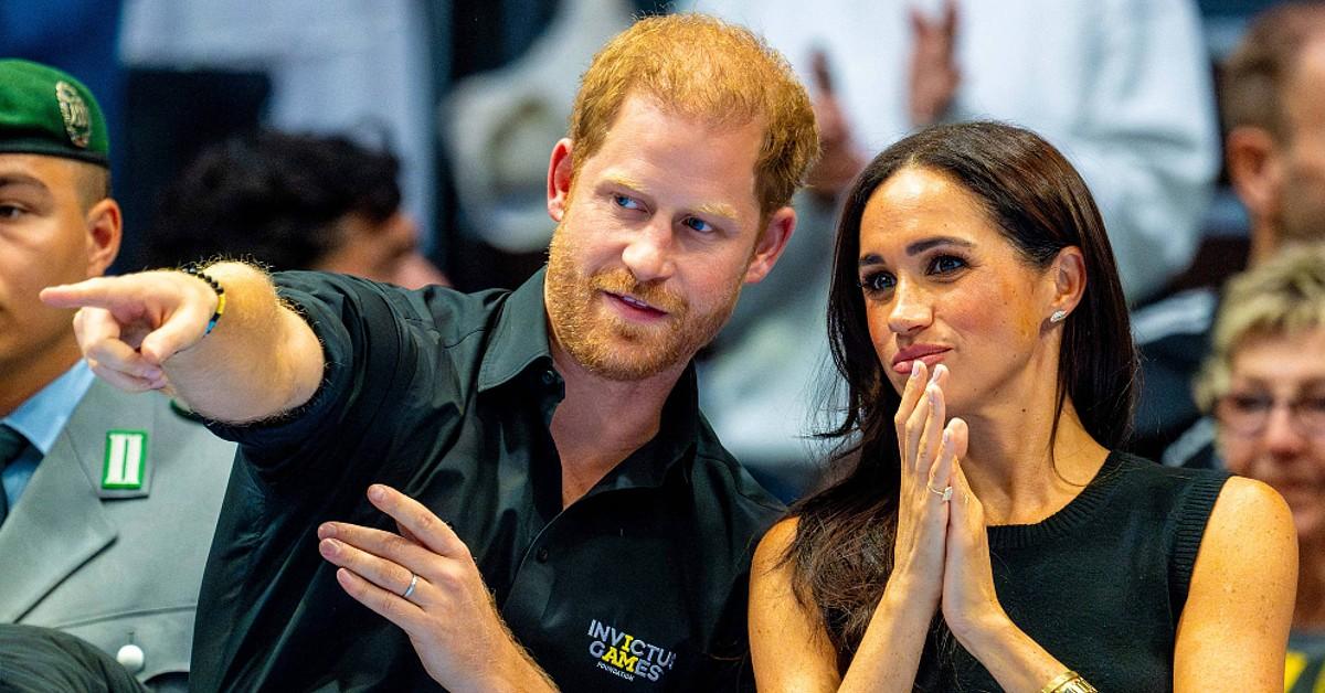 Composite photo of Prince Harry and Meghan Markle.