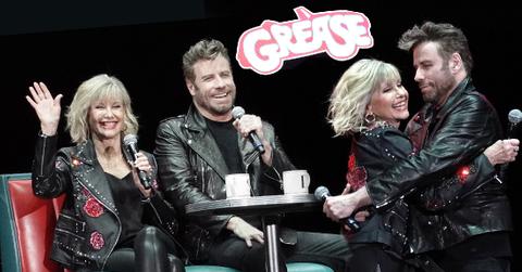 Olivia-Newton John Has Grease Reunion With John Travolta