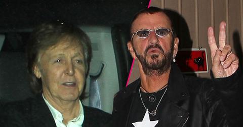 //paul mccartney ringo starr reunite santa monica pp