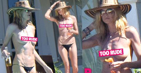 Vito Schnabel Heidi Klum Topless St Barth's,