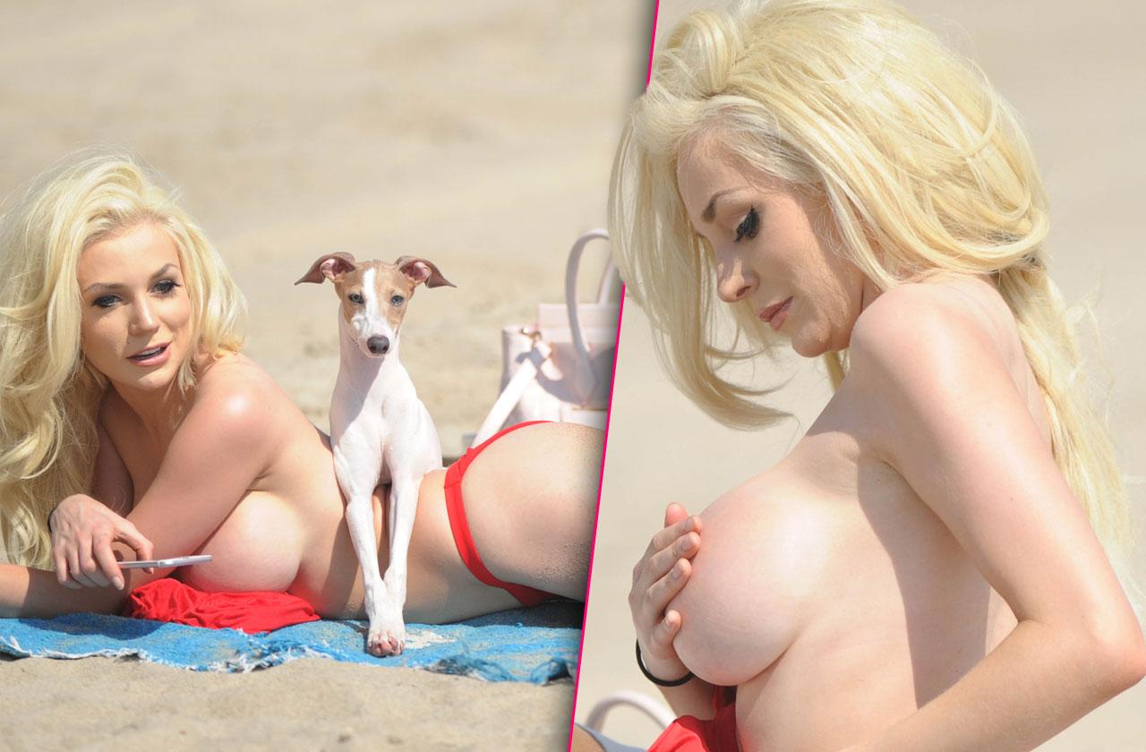 Toppless courtney stodden Courtney Stodden