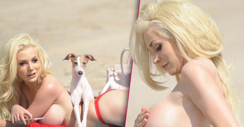 Courtney Stodden Boobs Topless Bikini