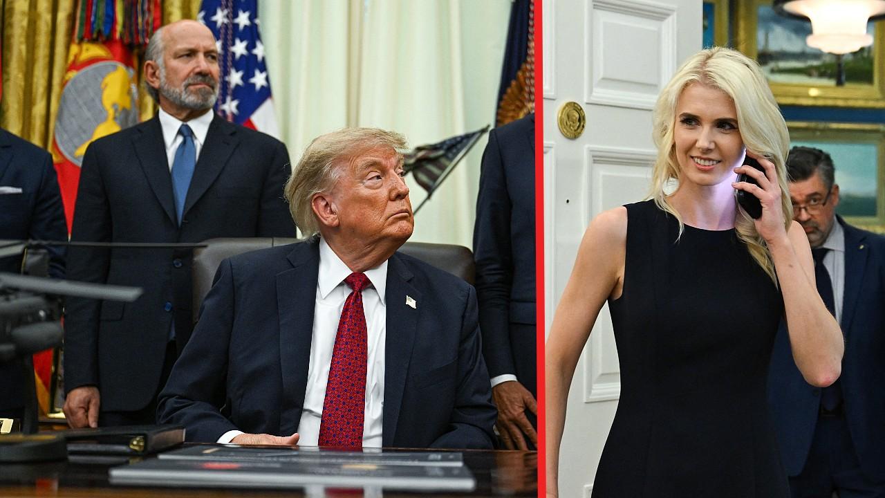 Photo of Donald Trump, Natalie Harp
