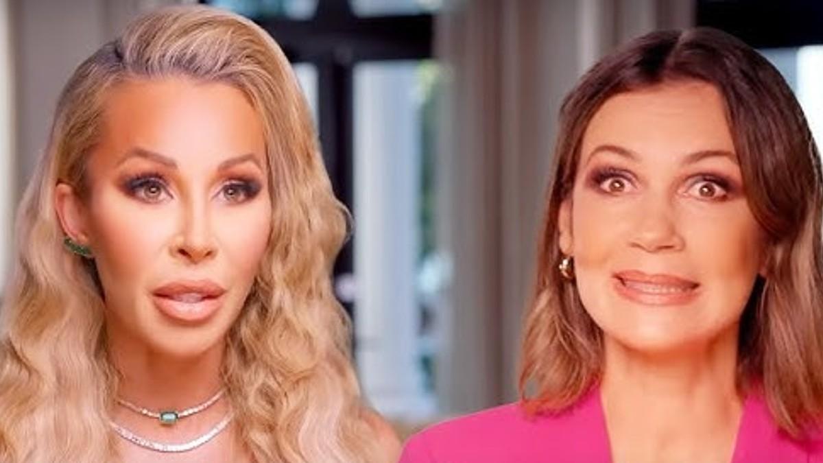 Composite photo of Lisa Hochstein and Julia Lemigova