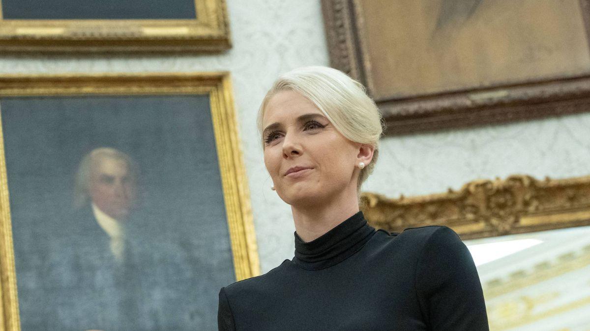 Natalie Harp has been by the president's side since 2022.