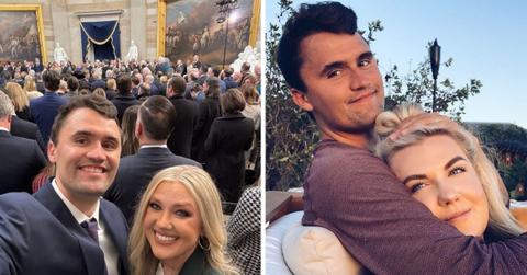 Photo of Charlie Kirk and Erika Kirk