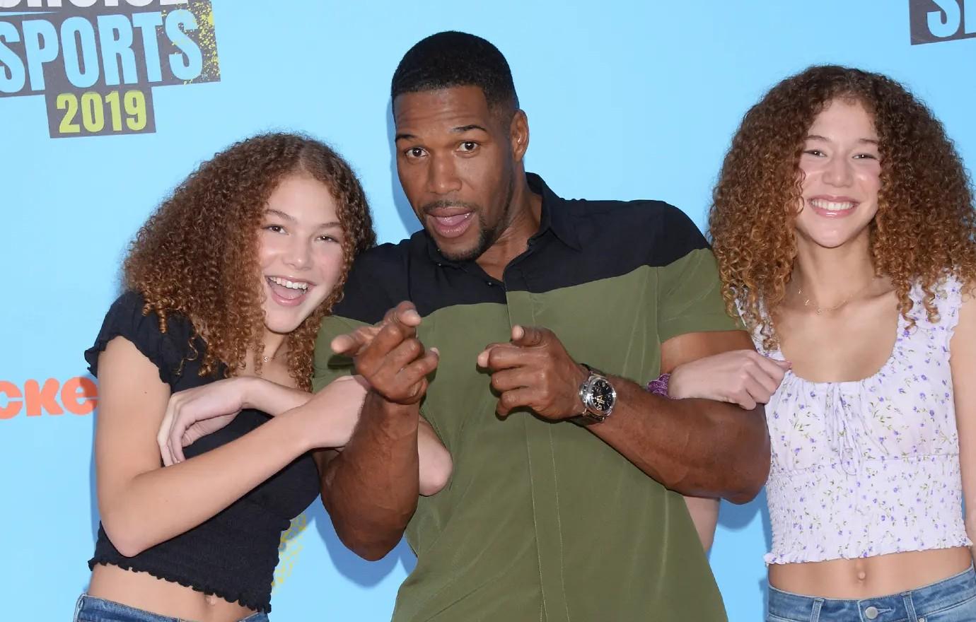 michael strahan daughters mega