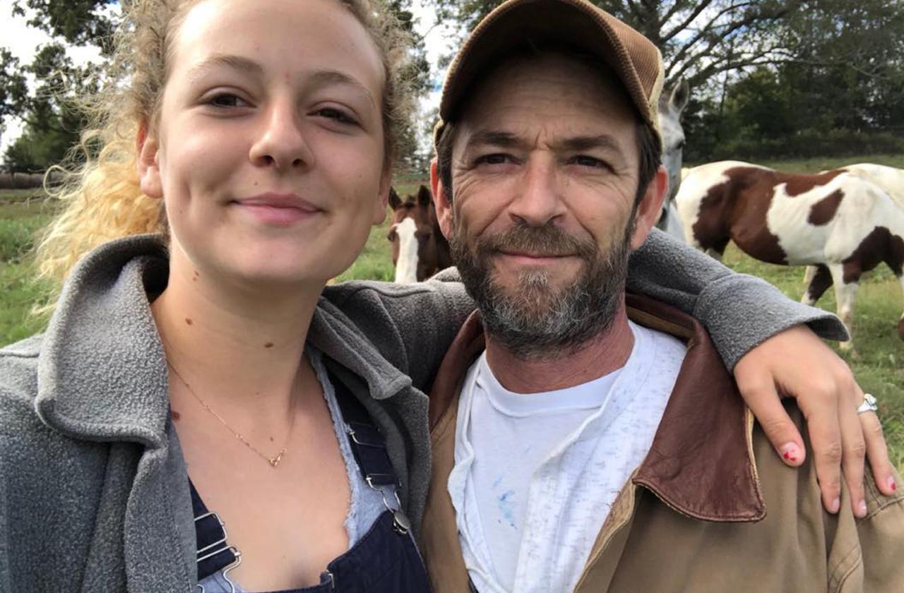 Luke Perry Dead Daughter Sophie Instagram Post