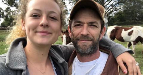 Luke Perry Dead Daughter Sophie Instagram Post