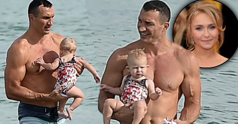 //wladimir klitschko shirtless baby hayden panettiere photos