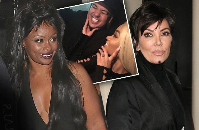 //Kris Jenner Tokyo Toni Feud Blac Chyna Rob Kardashian