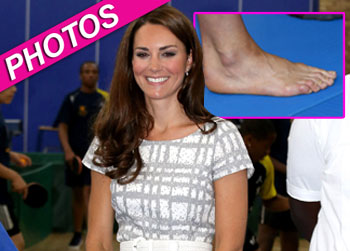 //kate middleton feet pedicure