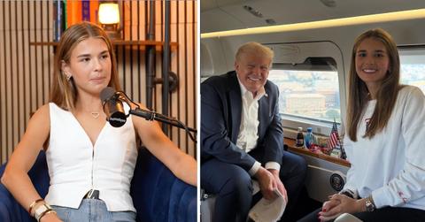 Photo of Kai Trump and Donald Trump
