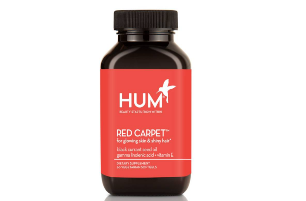 hum nutrition red carpetcae skin hydration supplement x