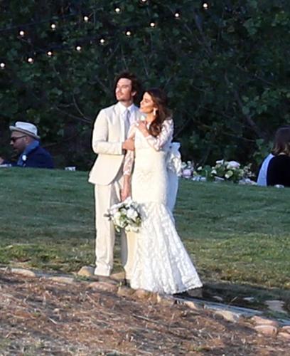 It's Official: Nikki Reed & Ian Somerhalder Tie The Knot -- Get A First ...