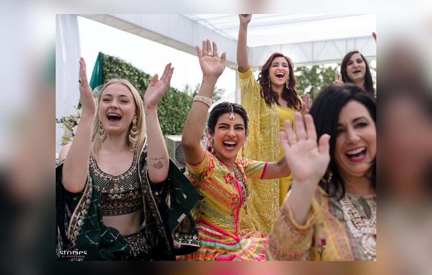 //nick jonas and priyanka chopra families join in wedding celebrations