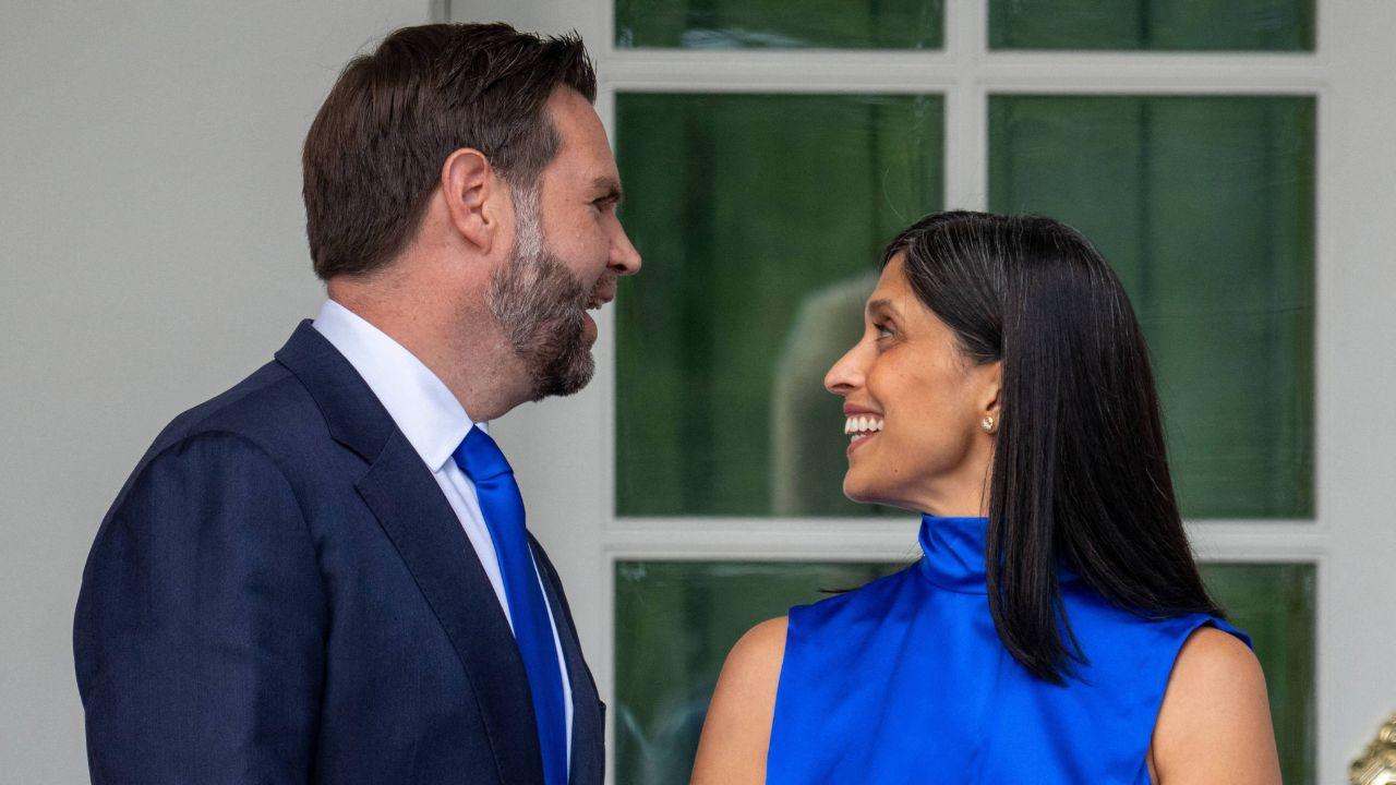 picture of JD Vance and Usha Vance