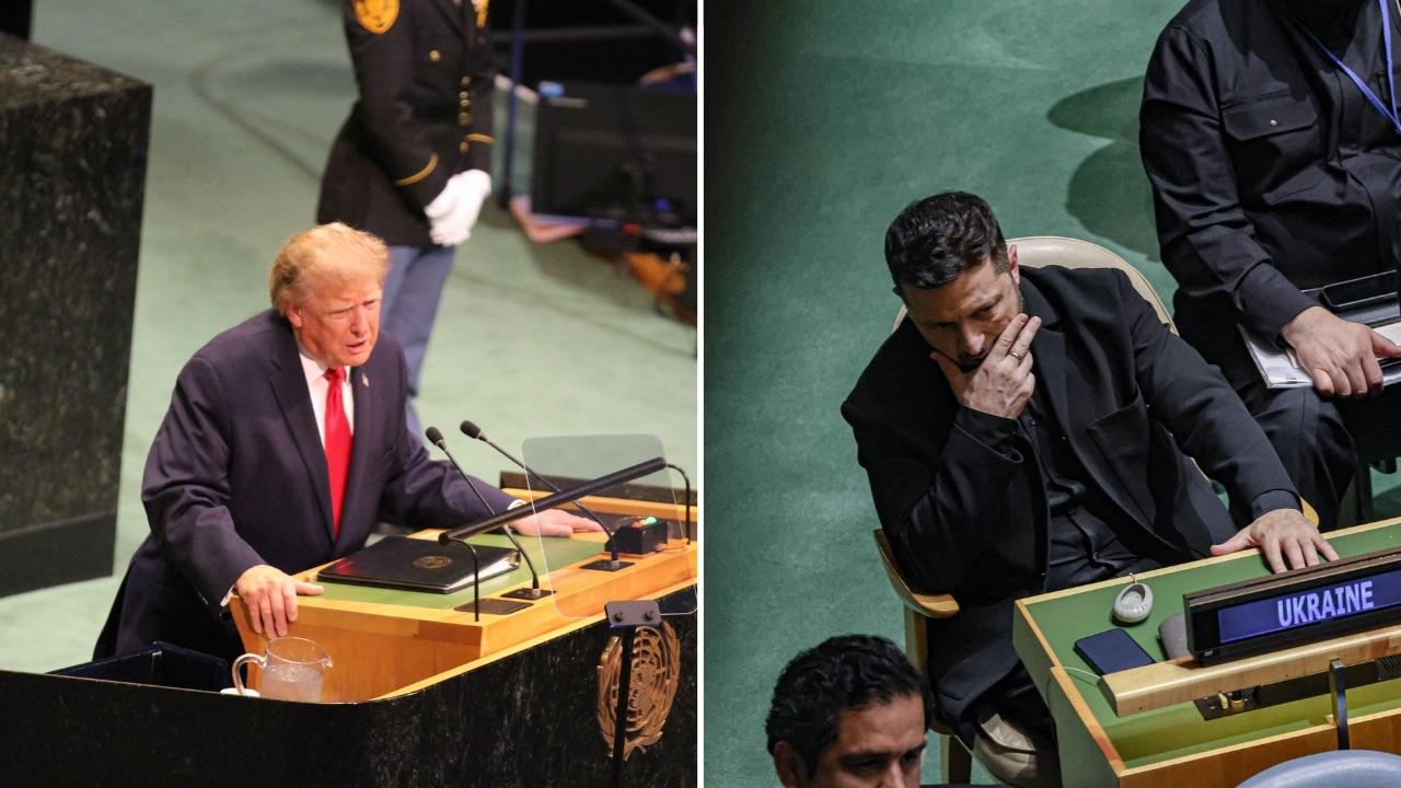 Photo of Donald Trump, Volodymyr Zelenskyy