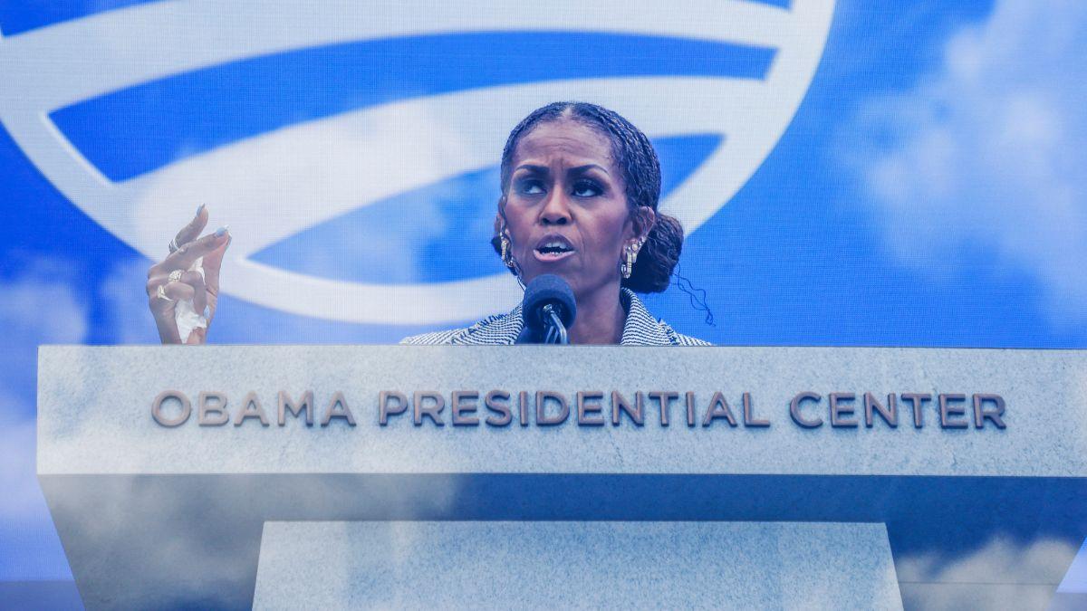 A photo of Michelle Obama